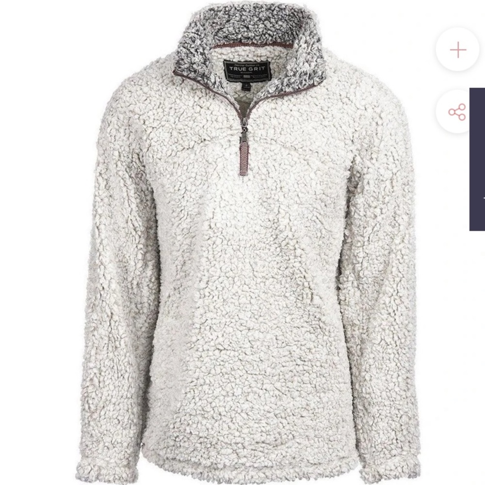 True Grit Sherpa pullover